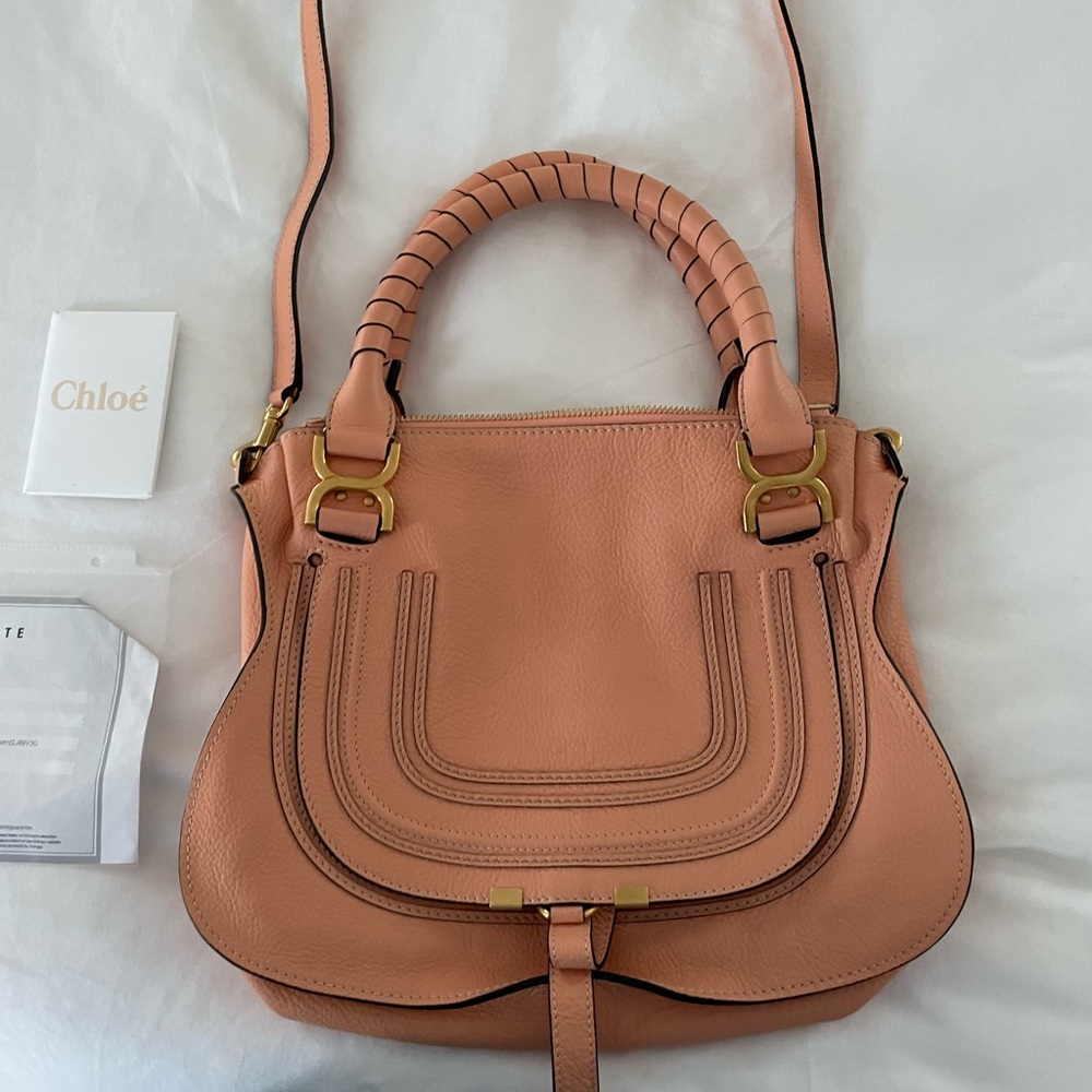 Medium Chloe Marcie bag in New Condition!! Perfect for spring